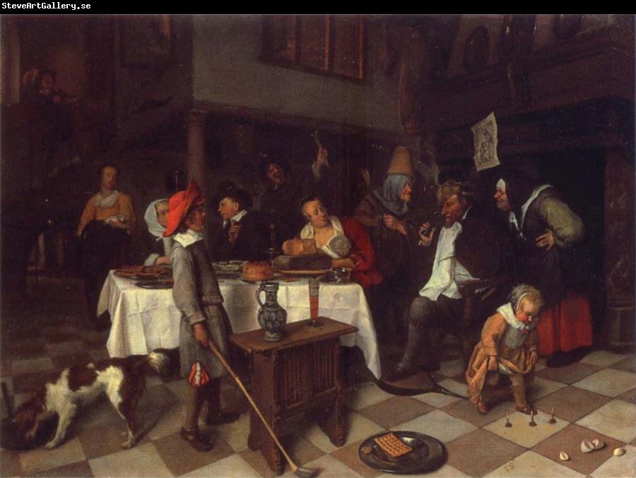 Jan Steen Twelfth Night